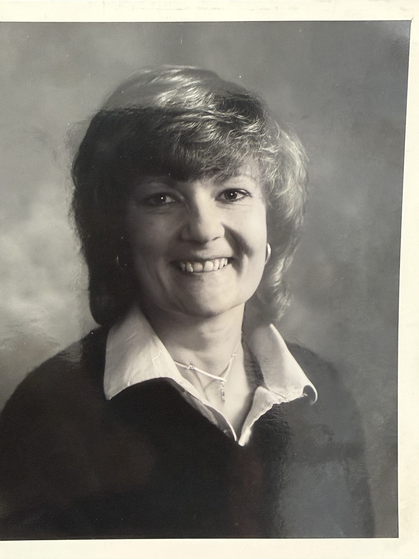 Portrait of Sally Fell.